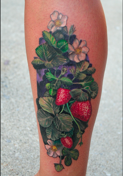 Tattoos - strawberries - 51126
